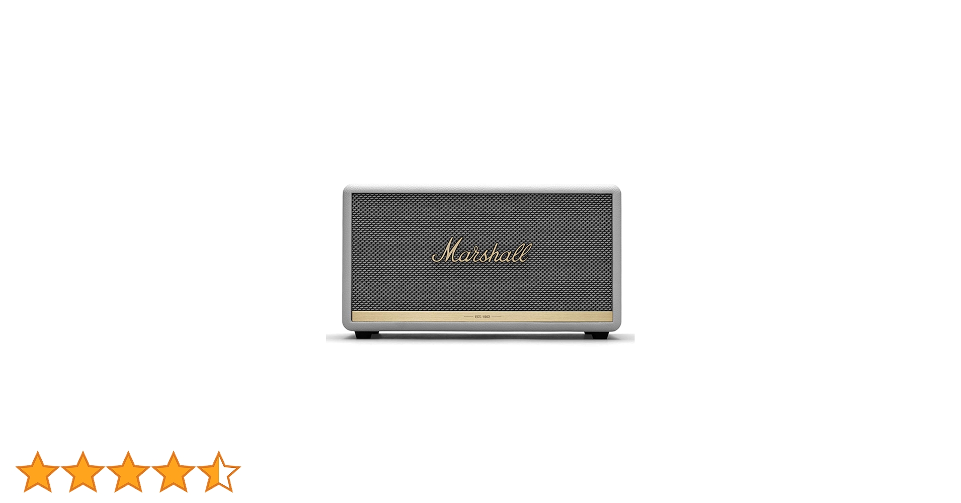 極美品 Marshall マーシャル ホワイト スタンモア2 ☆【Marshall/マーシャル】STANMORE II WHITE スピーカー（家電
